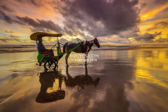 Parangtritis pantai yogyakarta indonesia