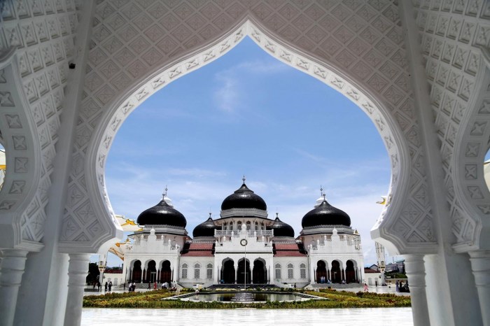 Premium baiturrahman mosque aceh grand asian