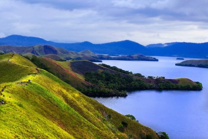 Sentani papuan beach papua danau otsus redam merdeka mampu gejolak triliunan pixabay lontar dok luar dikunjungi wajib banget wisata