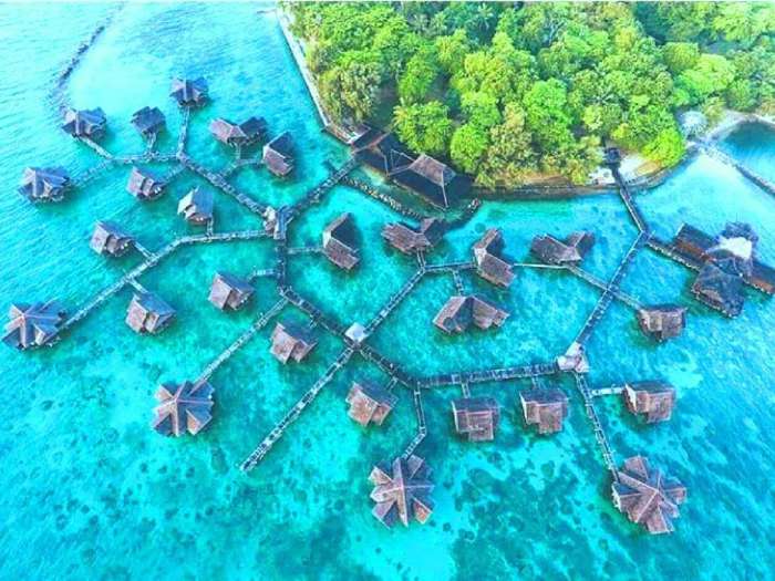Cinta jembatan pulau tidung seribu romantisme wisata kepulauan intip pramuka momen membangun memanfaatkan dengan