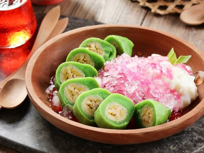 Pisang ijo resep khas minuman makassar aneka sederhana makanan indonesia sulawesi hijau makasar selatan masakan segar