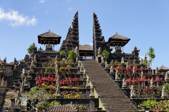 Bali besakih temple pura indonesia agung gunung holiest