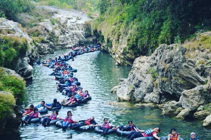 Goa cave gunungkidul tubing