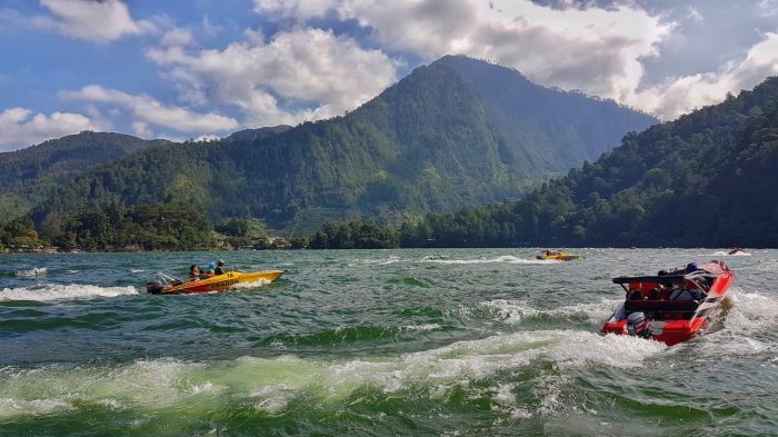 Sarangan telaga magetan wisata timur pengunjung dibatasi dibuka hingga kembali persen pikiran rakyat