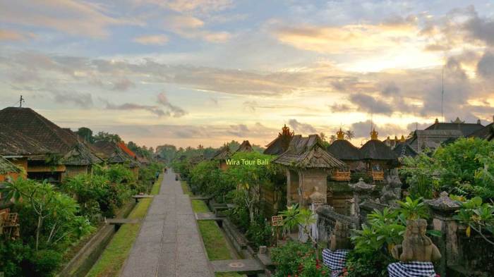 Penglipuran bali untouchable modernization