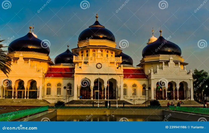 Aceh masjid baiturrahman sejarah