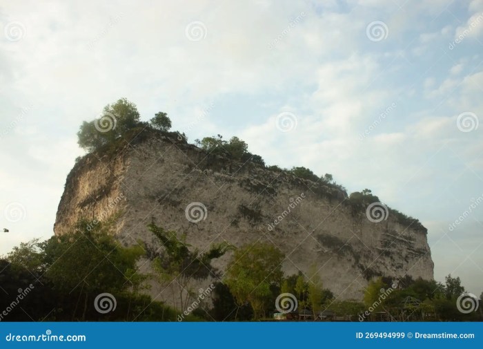 Jaddih bangkalan bukit limestone geological