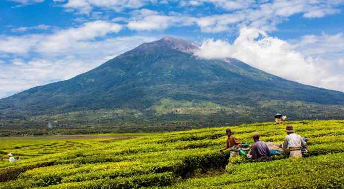 Kerinci mt volcano gunung sumatra southeast asia climb