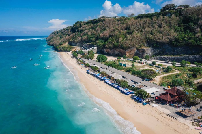 Pandawa beach bali uluwatu indonesia