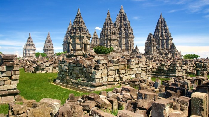 Prambanan temple indonesia joyful daylight