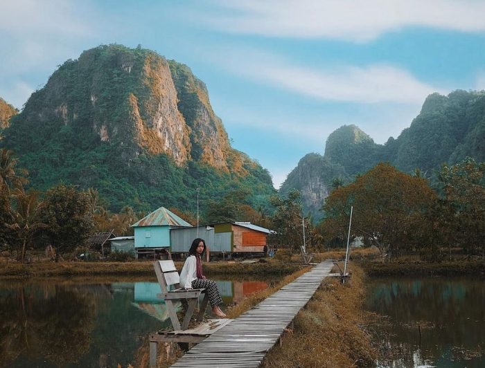 Sulawesi rammang hiking