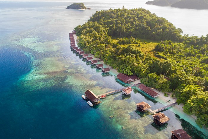 Raja ampat tersembunyi surga papua barat