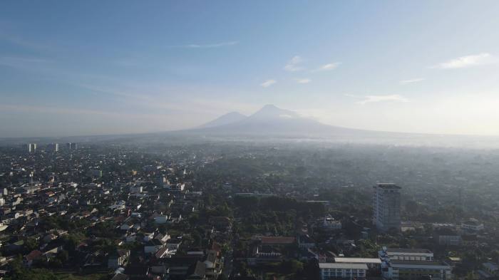 Merapi volcano erupts