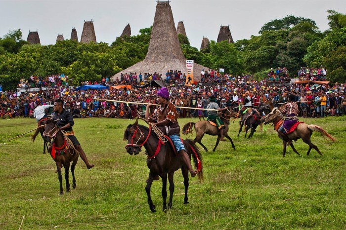 Pasola sumba festival indonesia authentic spears spear february march full horses fortune worms telling chickens ulet ifansasti sea year traditional